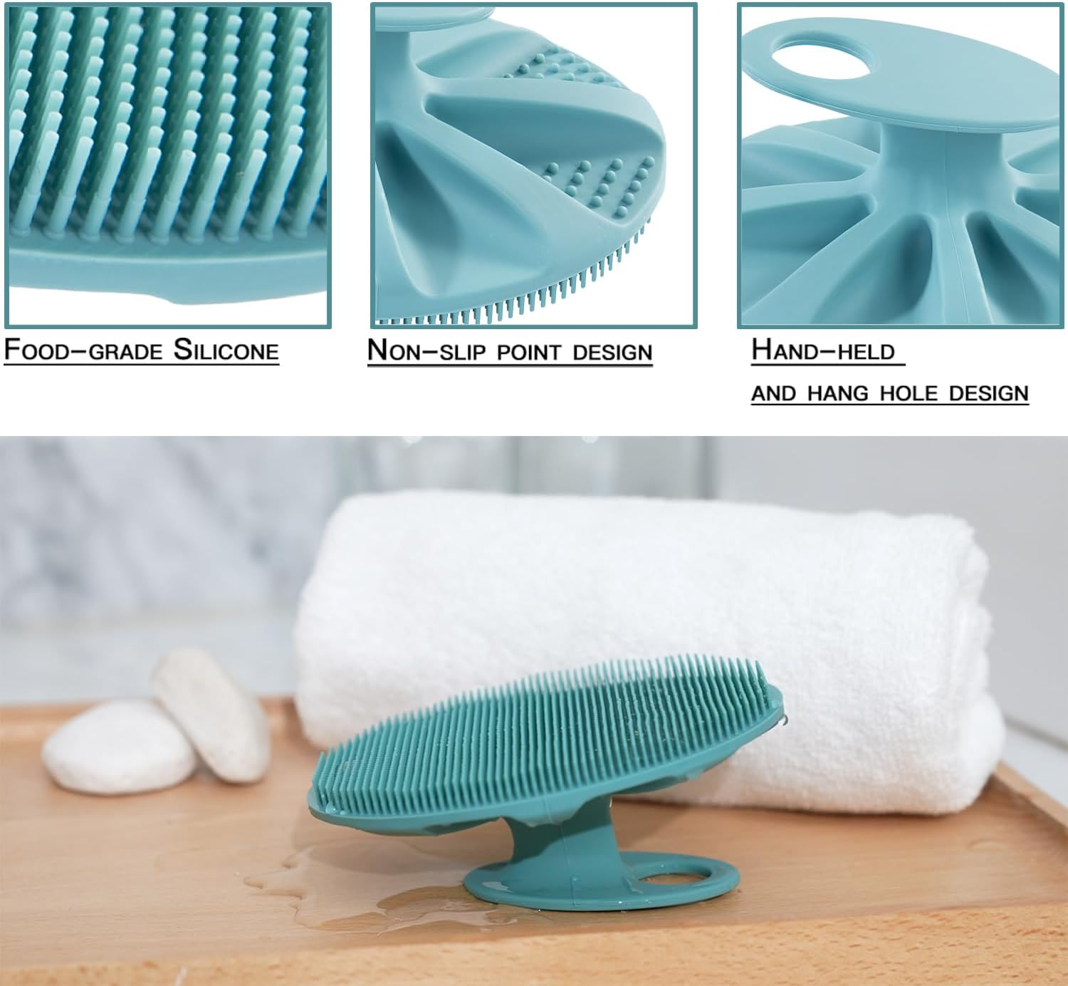 Thumbnail 1 de Soft Silicone body cleansing brush 35x