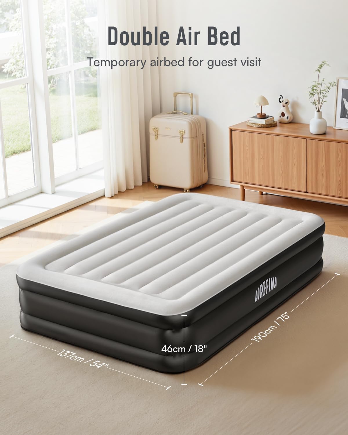 Detalle 2 de Airefina Double Air Mattress
