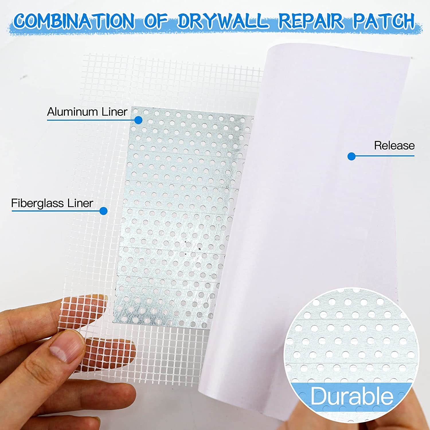 Detalle de SEISSO Wandreparatur Creme 250 g × 2 – Schnelle Reparatur von Rissen und Löchern im Innenbereich