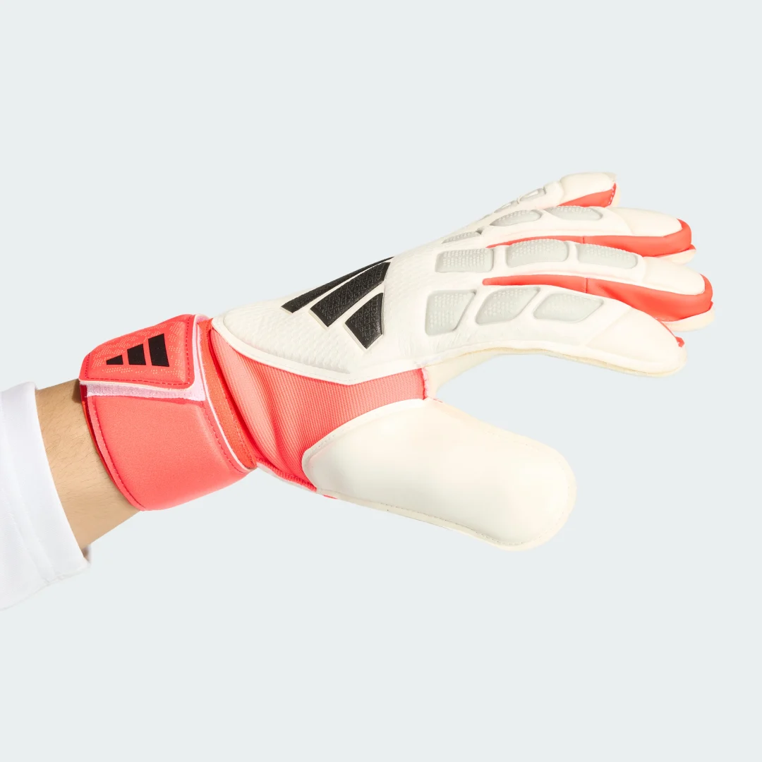 Detalle 2 de Guantes de Portero Predator Match de Adidas – color blanco