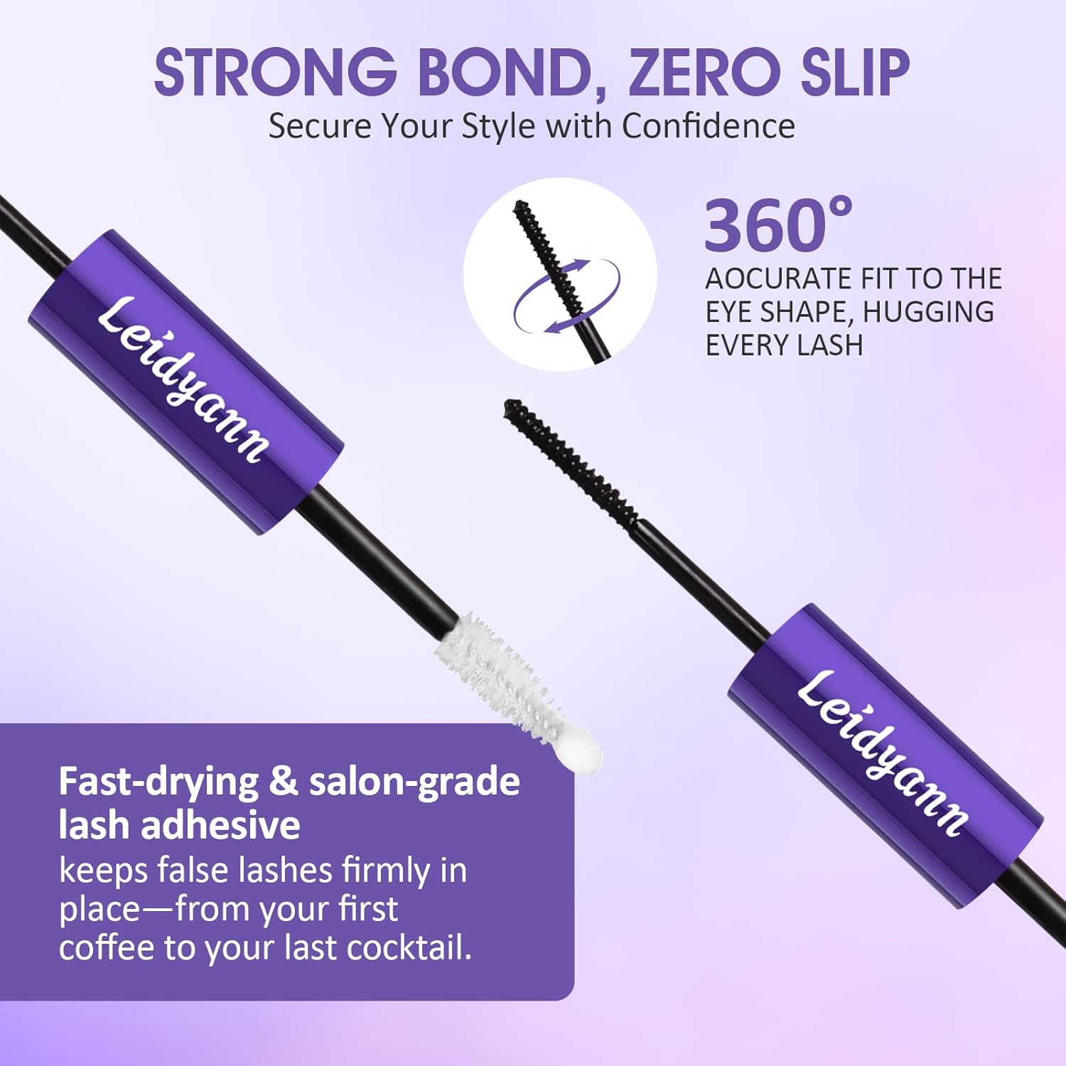 Detalle 2 de Eyelash Glue Lash Bond & Seal: 2-in-1 Adhesive for Lash Clusters & DIY Extensions