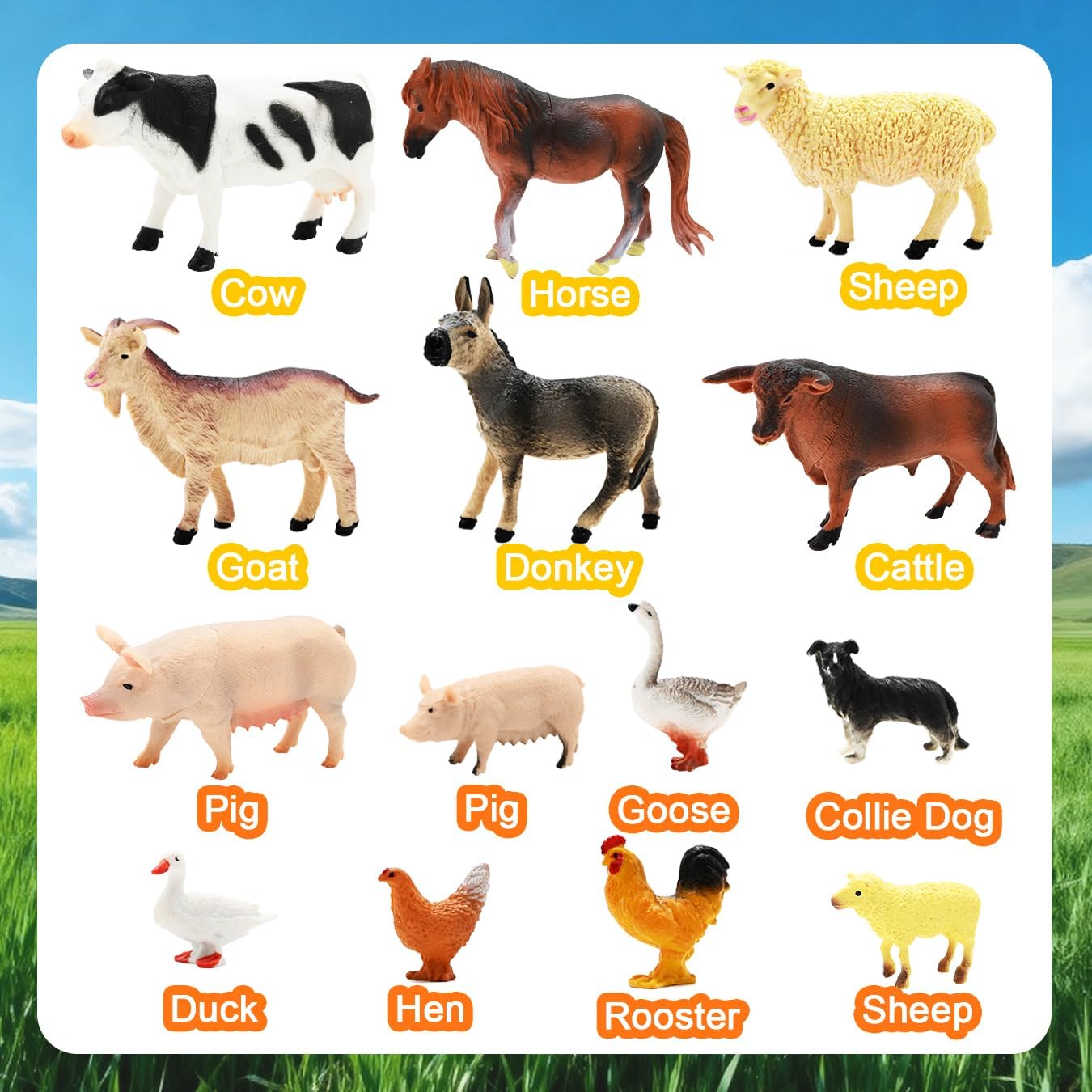 Thumbnail 5 de Kimicare Farm Playset 40pcs
