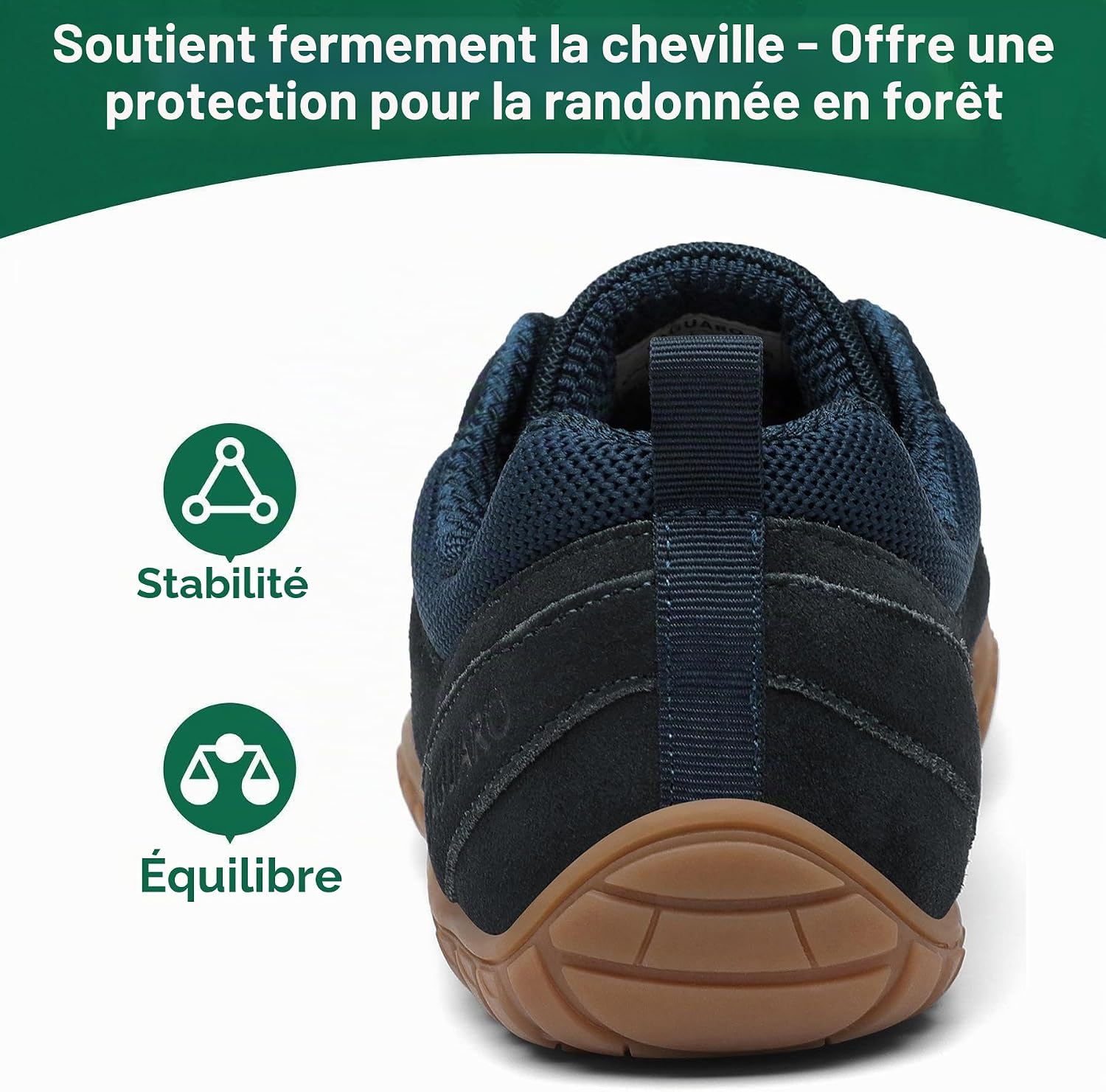 Thumbnail 3 de SAGUARO Chaussures Minimalistes Wish Ⅰ – Maille pieds nus, sport et outdoor, GR.36-48
