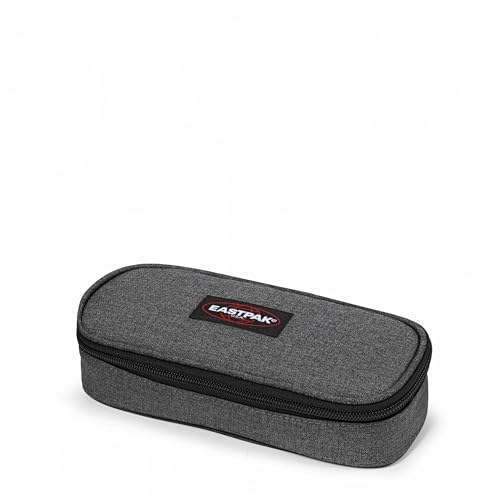 Detalle de EASTPAK Oval Single Trousse - Black Denim (Gris) : compact et robuste pour l’essentiel