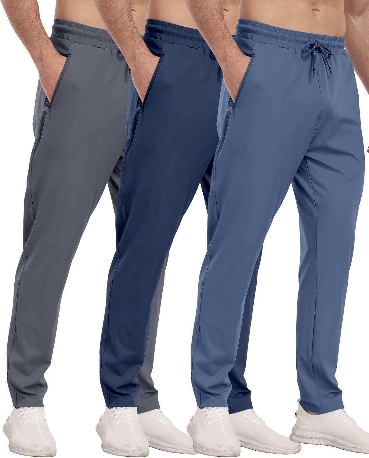 Detalle de 3-Pack Mens Sweatpants Athletic