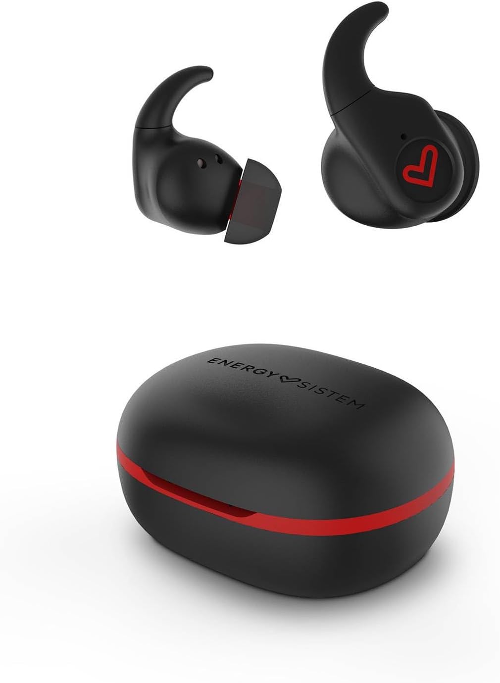 Detalle de Energy Sistem Freestyle Sport-Kopfhörer – True Wireless, IPX5, 20 Stunden Akku