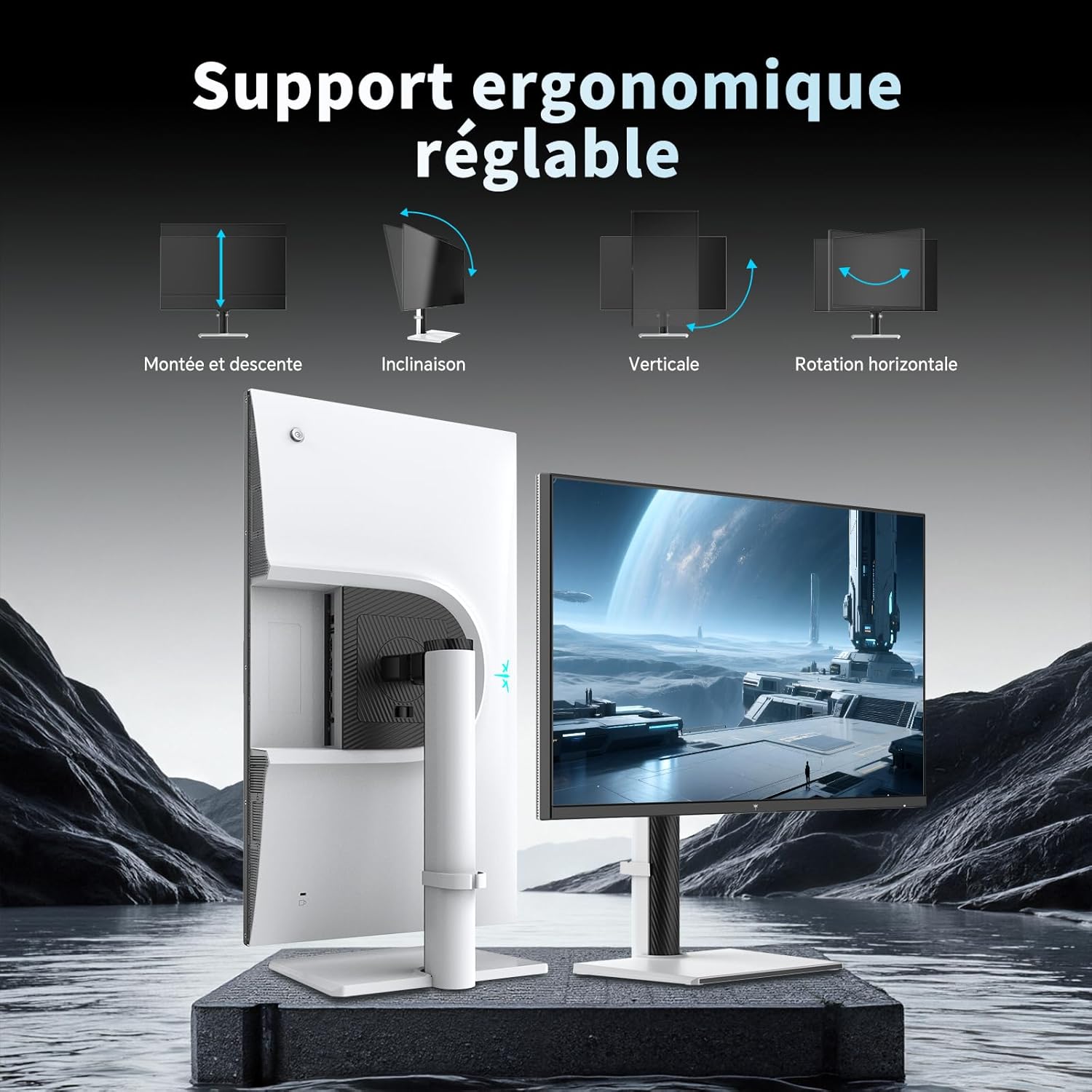 Thumbnail 4 de KTC Ecran Gaming 27 Pouces 2K@200Hz