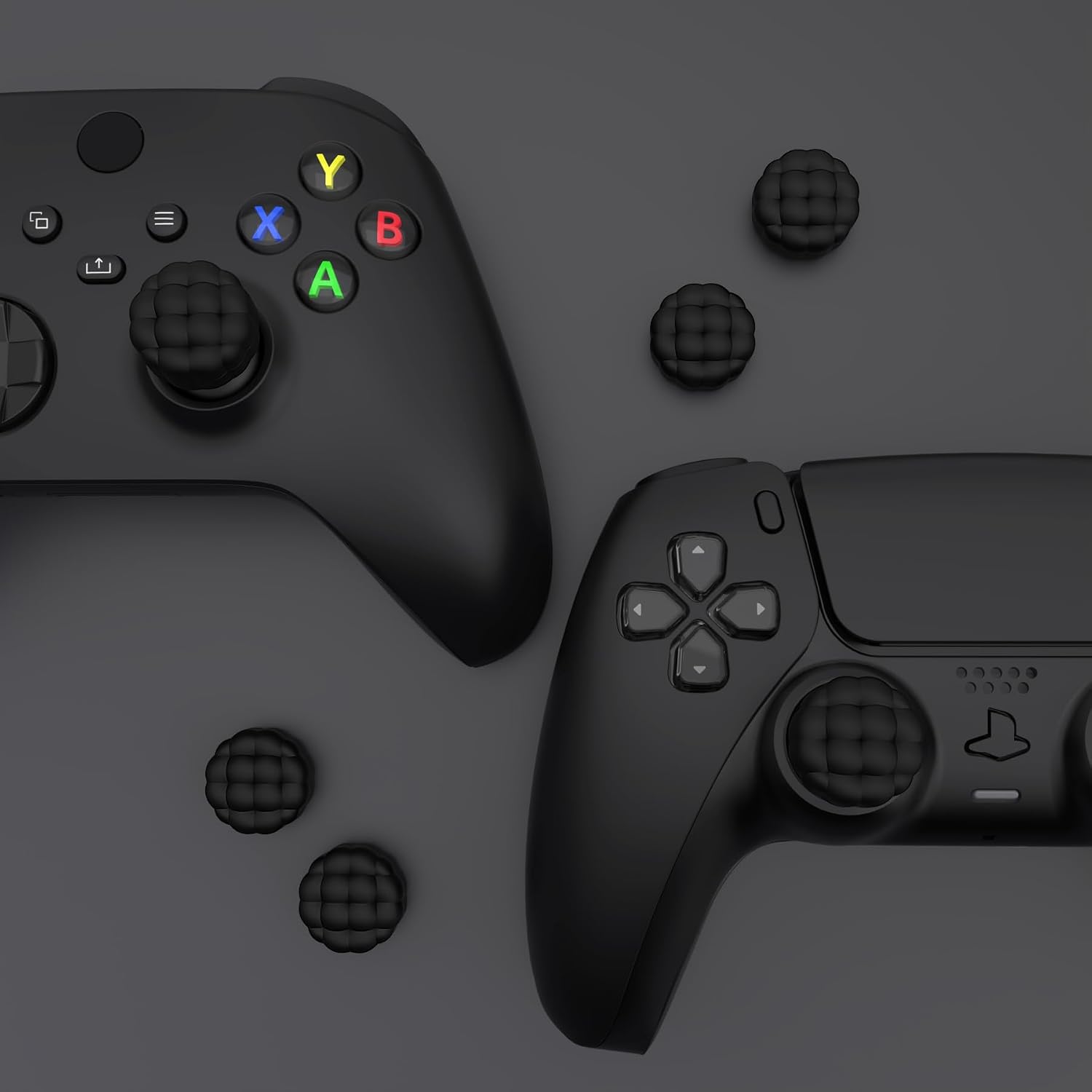 Thumbnail 6 de PlayVital Thumb Cushion Caps (Cloud Texture) for PS5/PS4, Xbox & Switch controllers