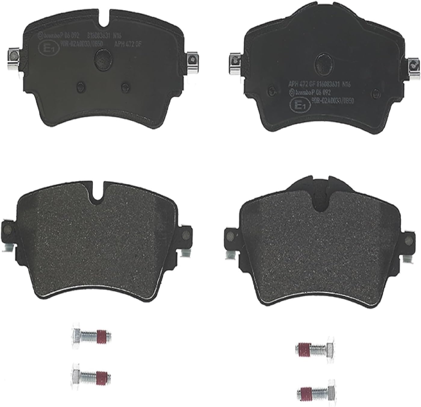 Thumbnail 3 de Brembo P 06 092 - Pastiglia Freno Anteriore: affidabilità e conformità per la tua guida
