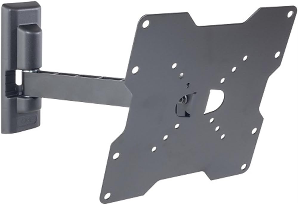 Detalle de Meliconi CME ER 200 (Schwarz) – Wandhalterung für 26–40 Zoll Flachbildfernseher