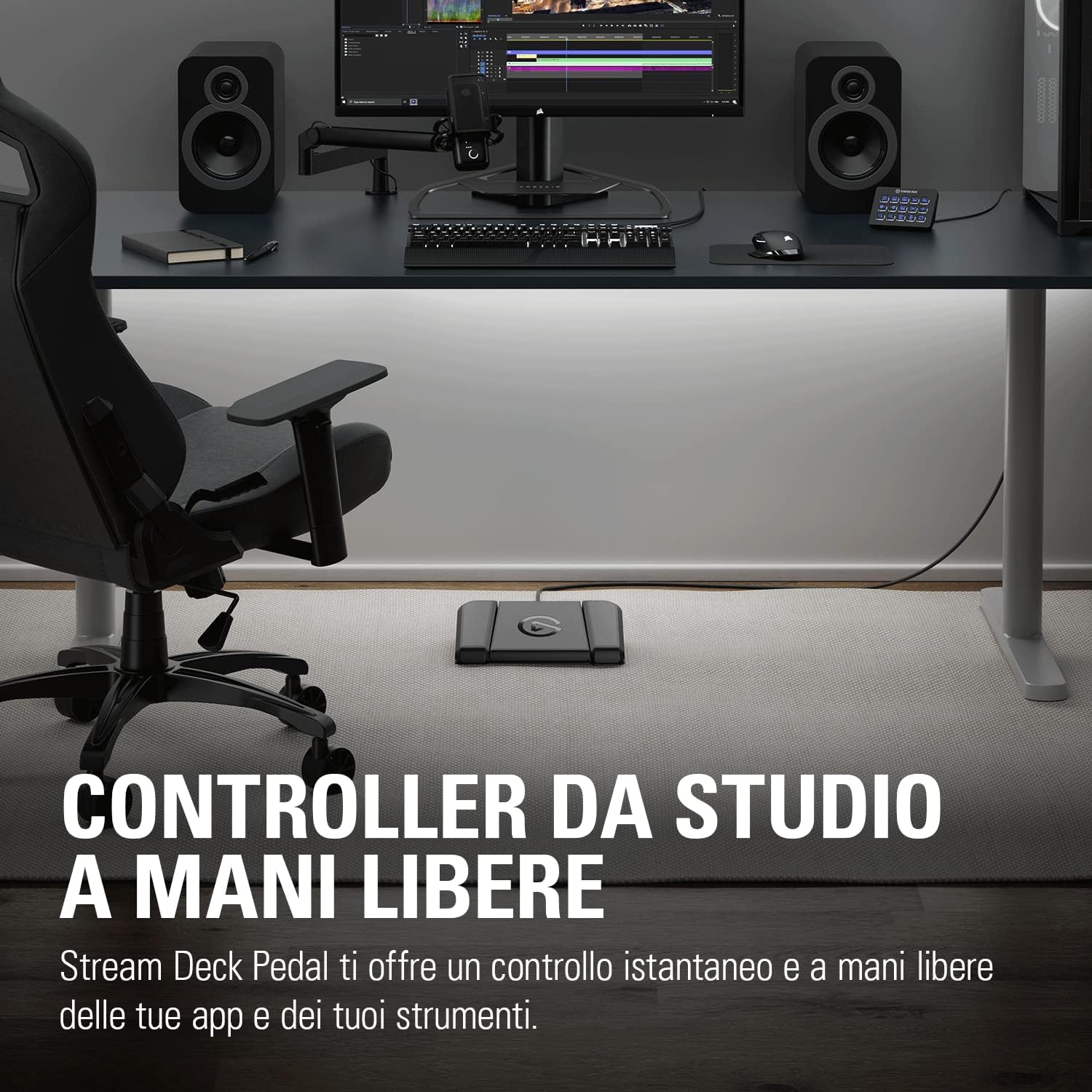 Thumbnail 1 de Elgato Stream Deck Pedal controllo a pedale