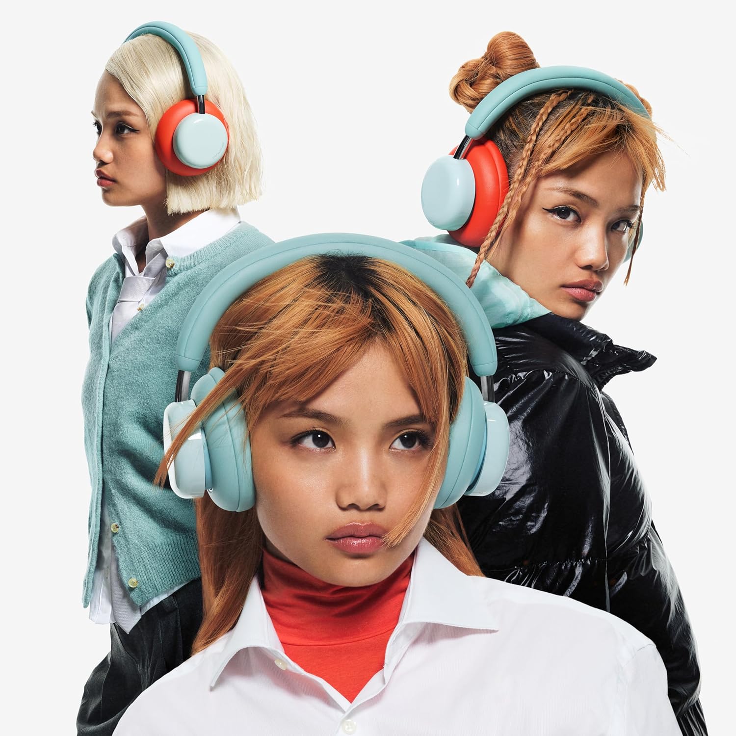 Detalle de CMF Headphone Pro – Over-Ear Bluetooth Kopfhörer mit LDAC, Hybrid-ANC und bis zu 100 Stunden Akku
