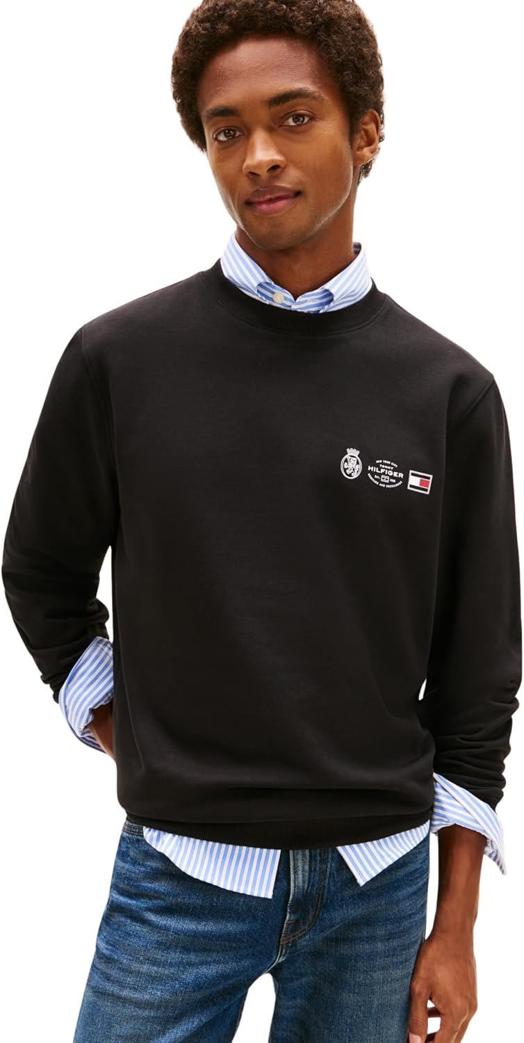 Detalle 1 de Tommy Hilfiger Mw0mw40863 Sweat-shirt homme