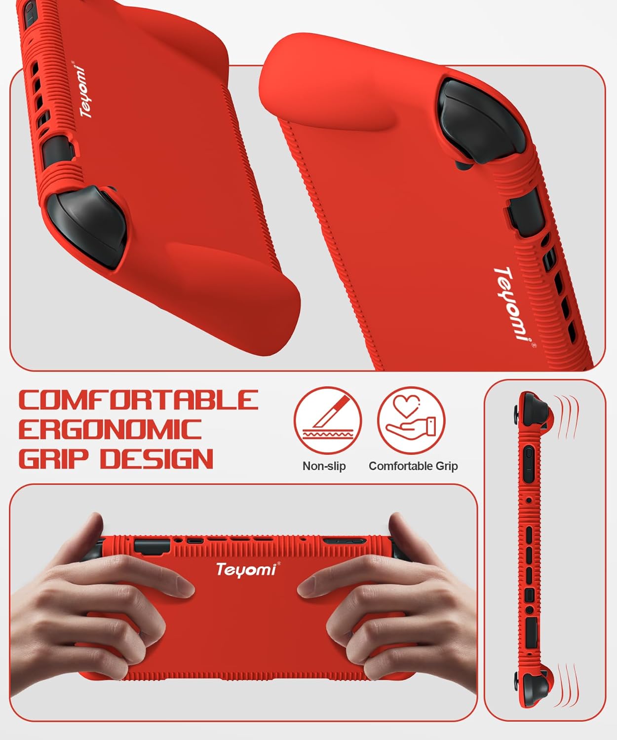 Thumbnail 2 de Teyomi Funda Protectora Switch 2 Rojo