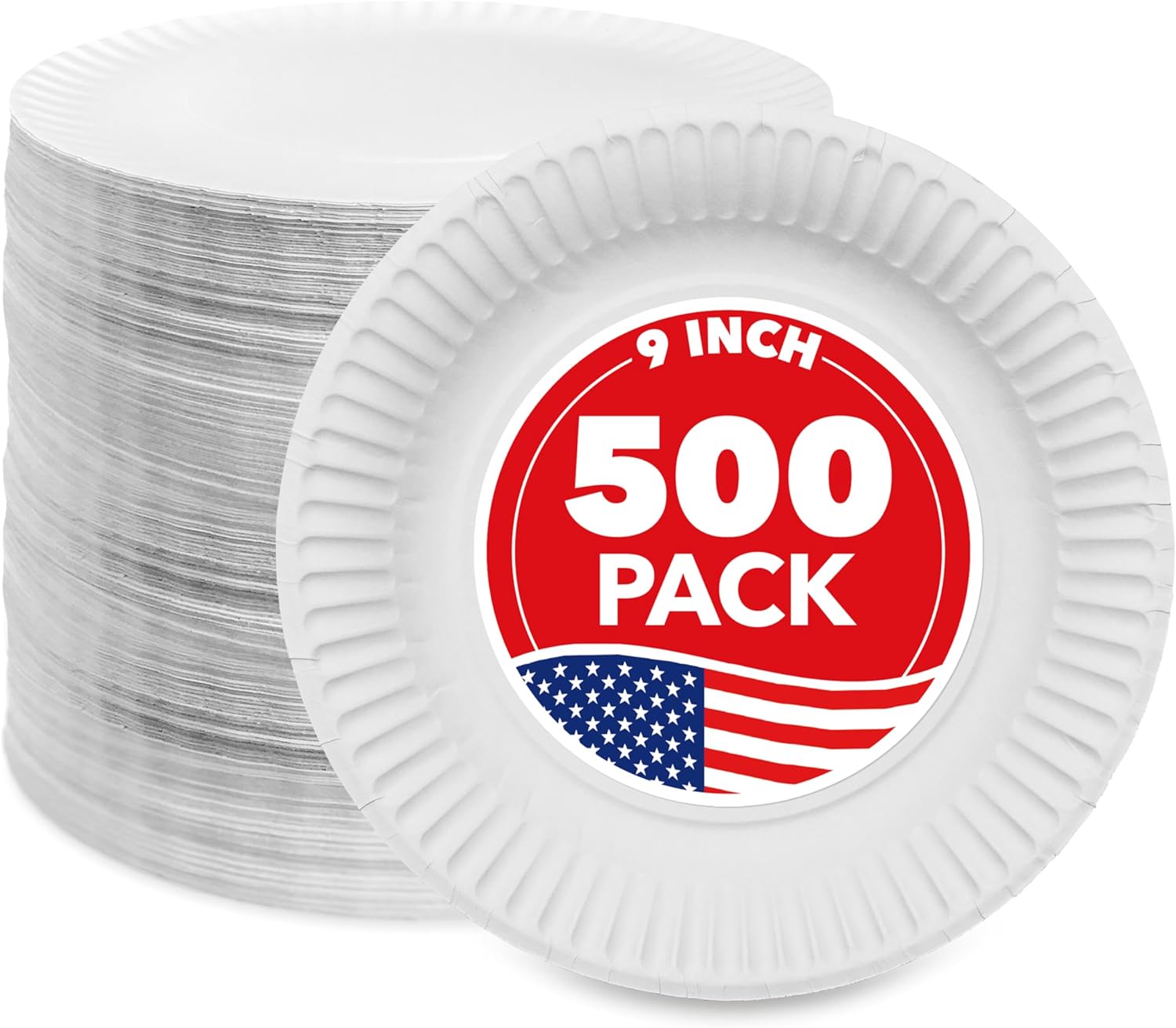 Stock Your Home 9-Inch Paper Plates