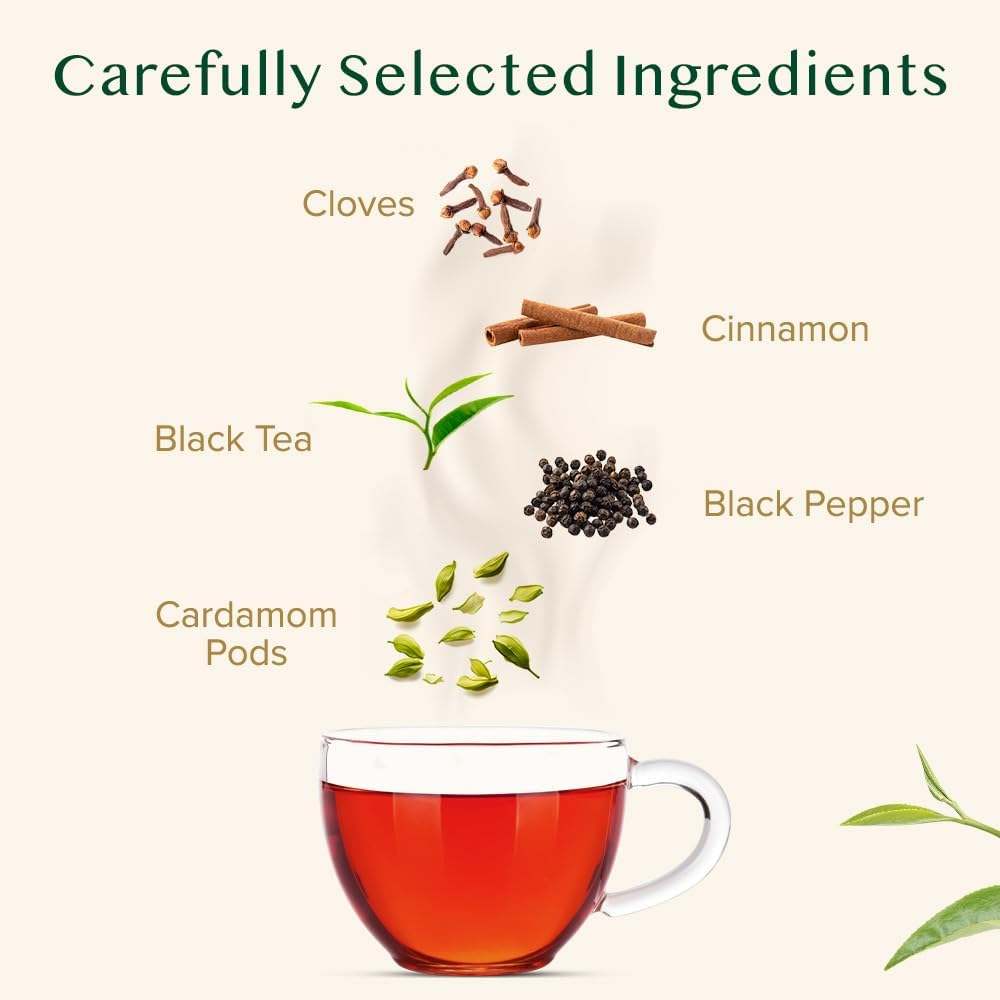 Detalle de VAHDAM Masala Chai Tee 340g
