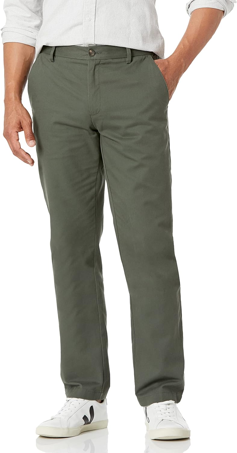 Thumbnail 6 de Amazon Essentials Men’s Straight Fit Wrinkle-Resistant Flat-Front Casual Chino Trousers