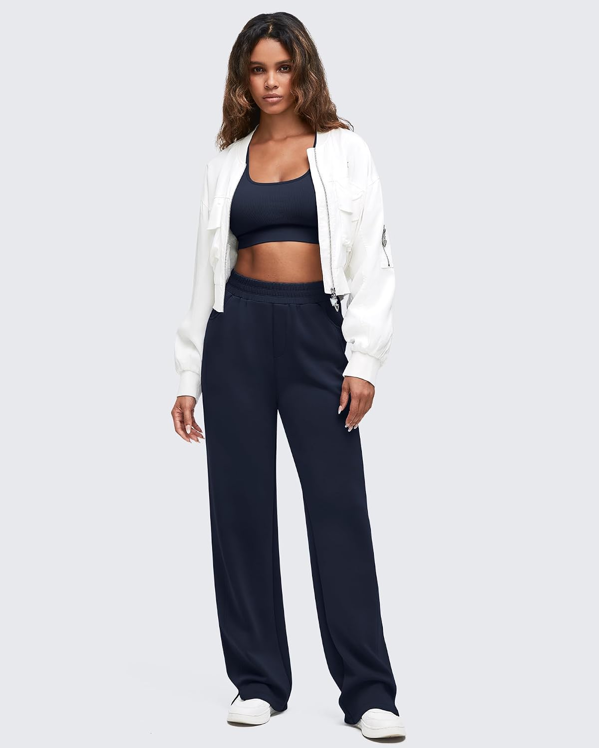 Detalle 2 de G4Free Modal Wide-Leg Sweatpants