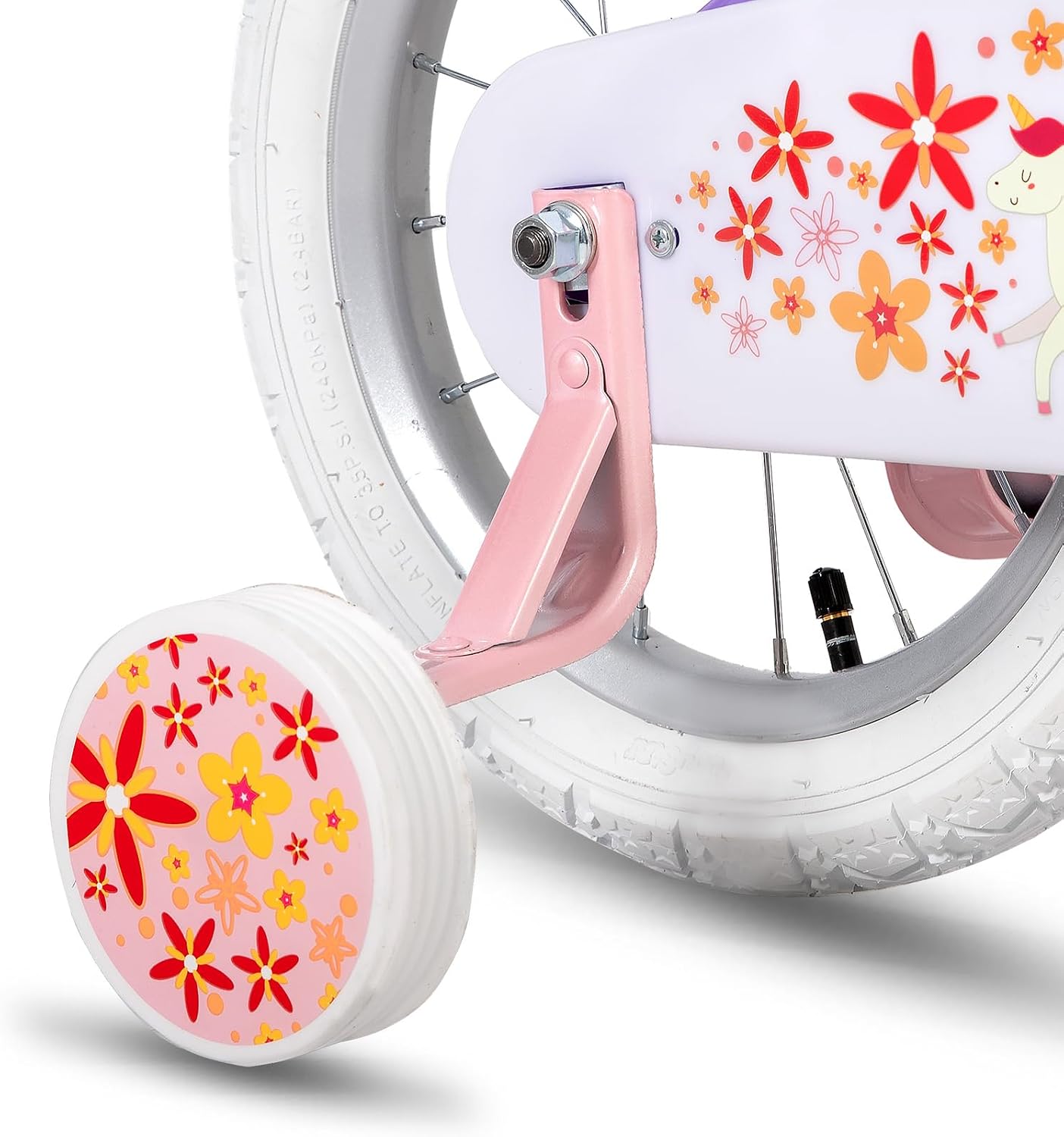 Thumbnail 4 de JOYSTAR Unicorn Kids Bike for Girls (12–18 inch) with Training Wheels — Fun Unicorn Design, Adjustable Fit, and Added Safety