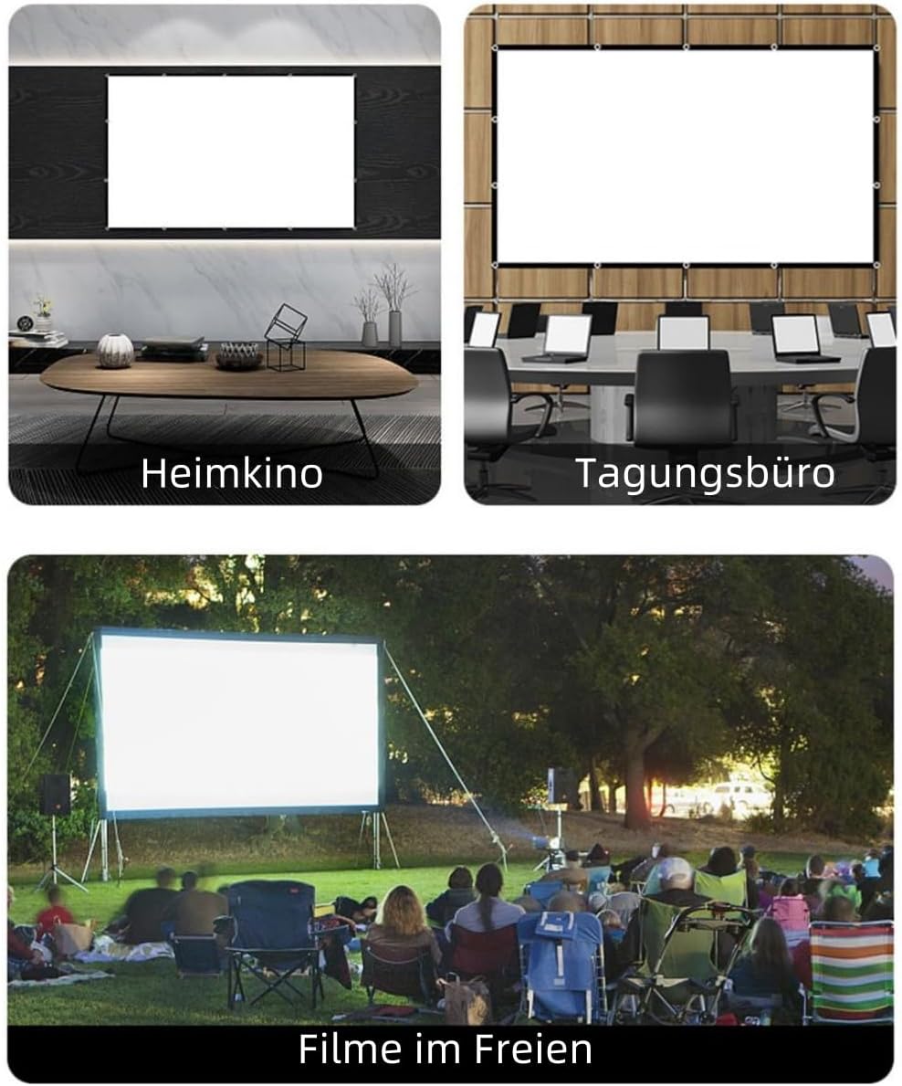 Thumbnail 5 de Leinwand Beamer 150 Zoll 16:9 HD Outdoor