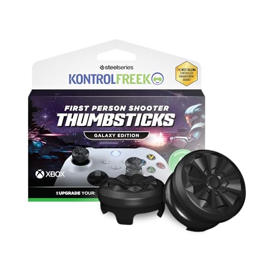 Detalle de KontrolFreek FPS Freek Galaxy Black for Xbox One & Series X Controller — 2 Thumbsticks (High-Rise + Mid-Rise)