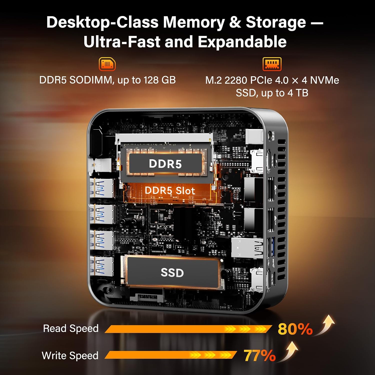 Thumbnail 4 de GEEKOM A9 Max Mini PC 32GB RAM