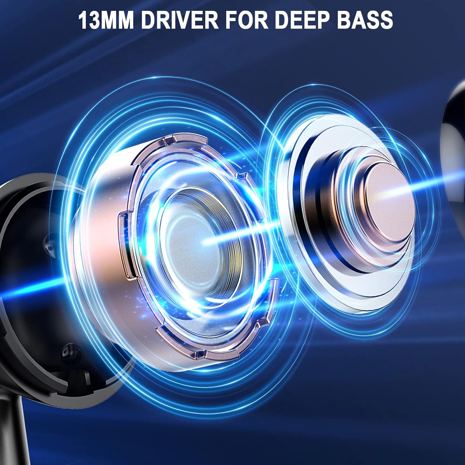 Thumbnail 6 de Jxrev Cuffie Bluetooth Auricolari Bluetooth 5.4 con ENC e 40 ore di riproduzione