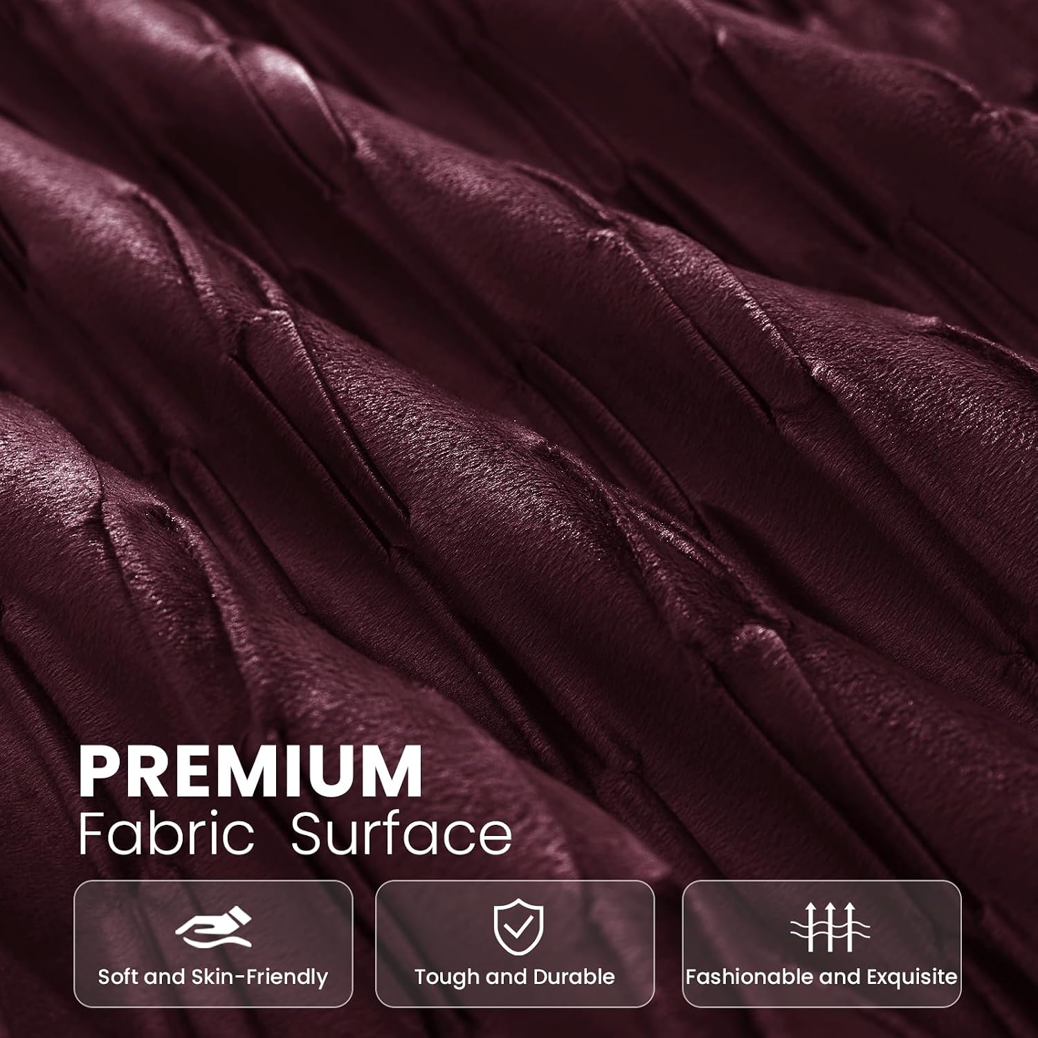 Thumbnail 2 de Ystyle Housse Coussin 40x40, Lot de 2 Velours avec fermeture invisible – 8 couleurs