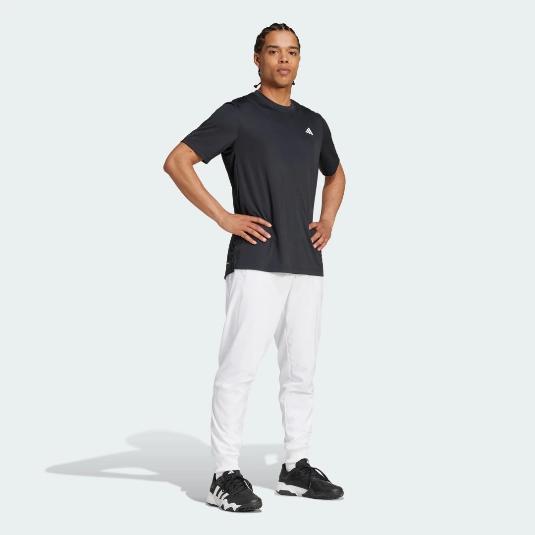 Detalle de Adidas Pantalón Tennis Walk-On – Blanco