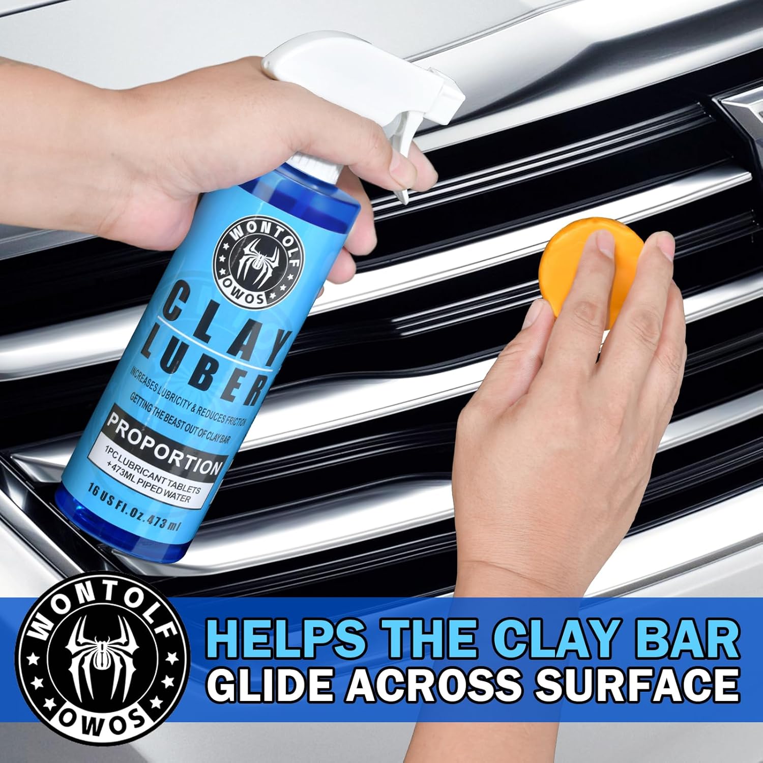 Thumbnail 4 de Wontolf Clay Bar Kit for Auto Detailing