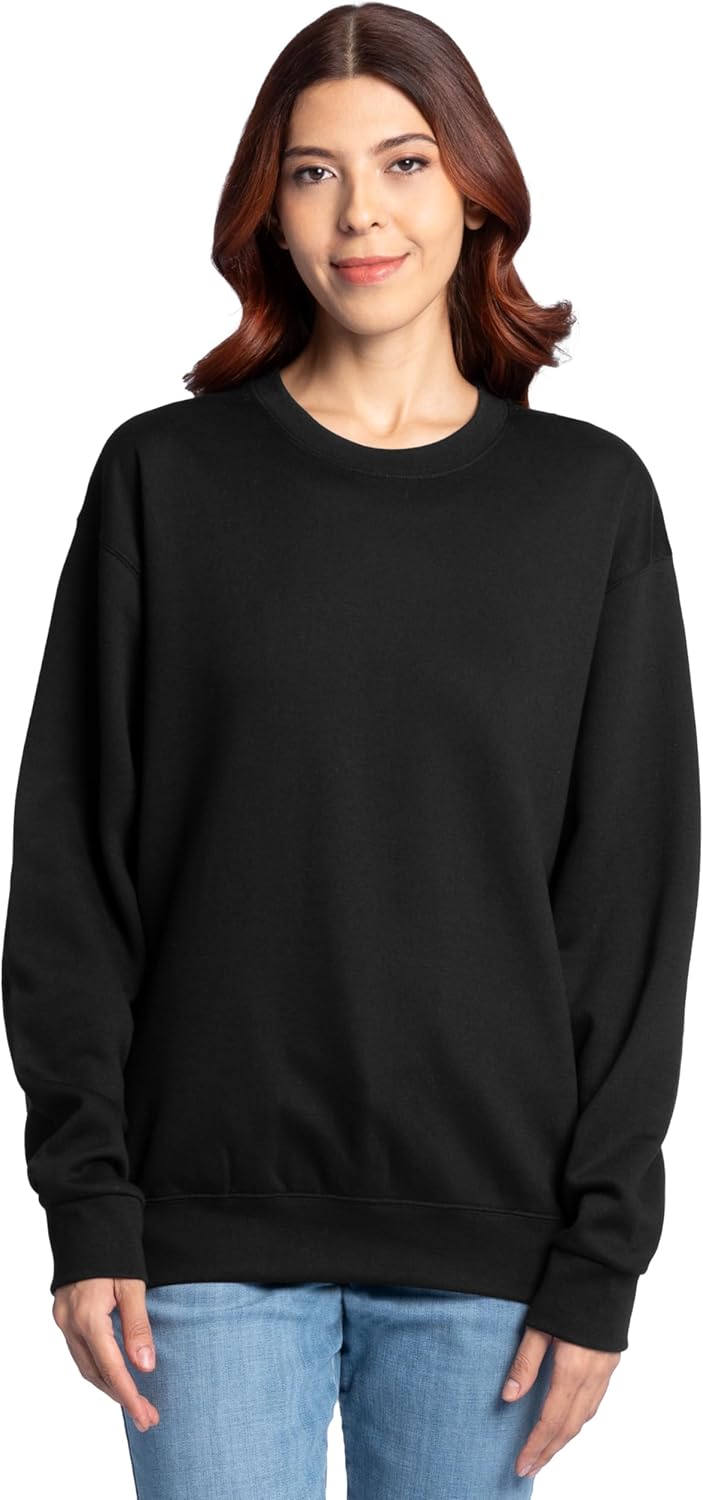 Detalle de Fruit of the Loom Men's Eversoft Fleece Crewneck Sweatshirt