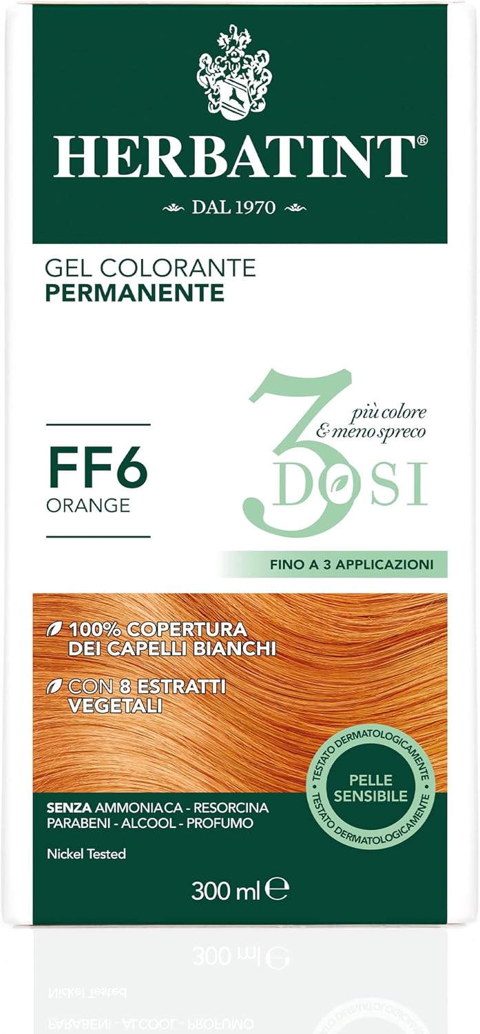 Detalle 2 de Herbatint Gel 300 ml FF6 orange