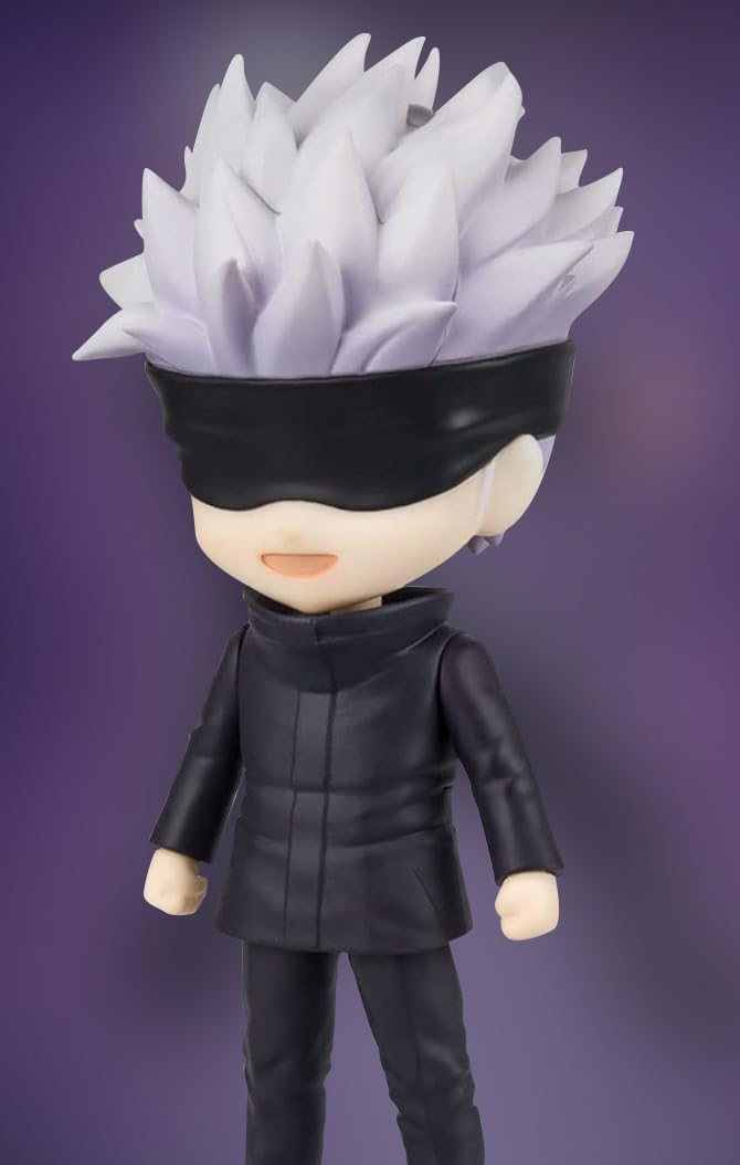 Detalle 2 de Bandai Tamashii Nations Figuarts Mini Satoru Gojo – figurka Jujutsu Kaisen