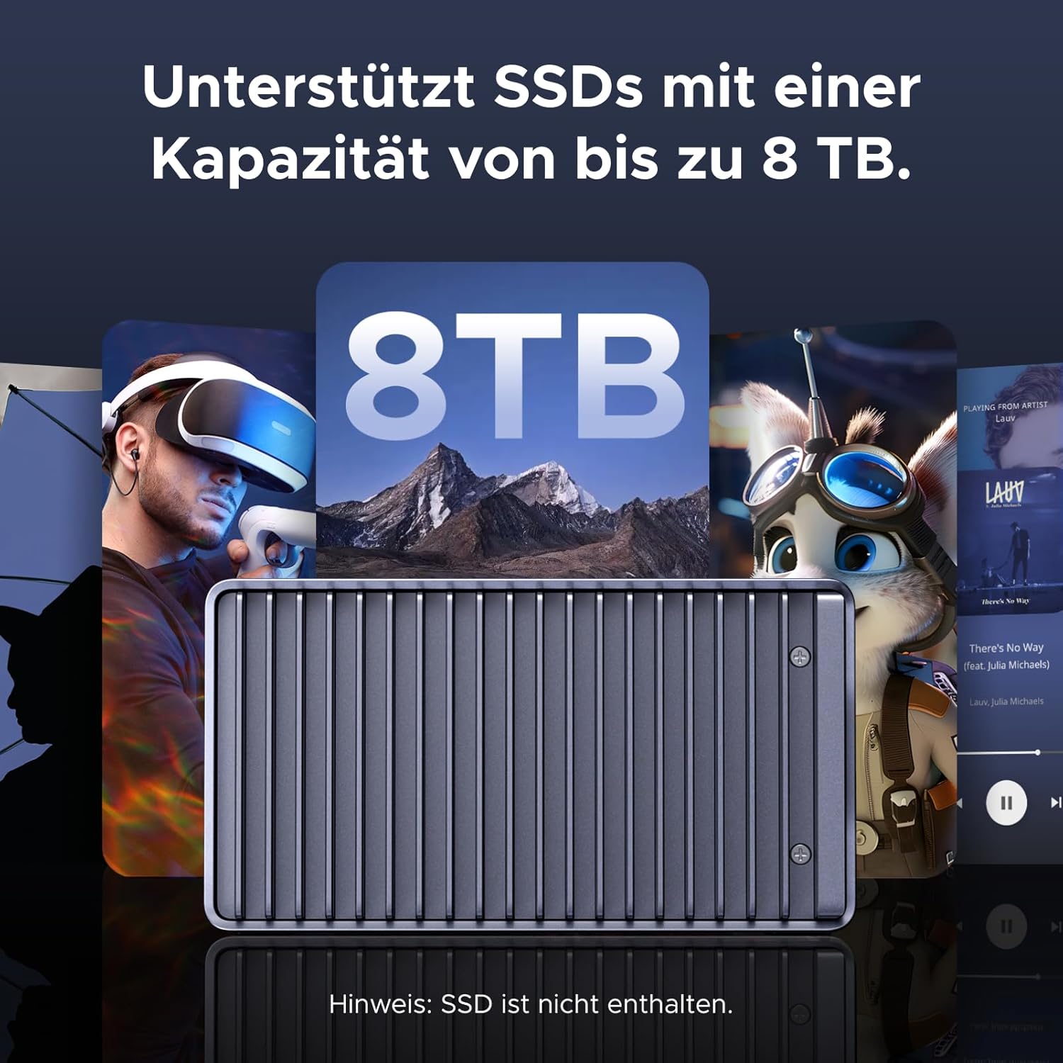Thumbnail 6 de UGREEN M.2 NVMe SSD-Gehäuse 40Gbps