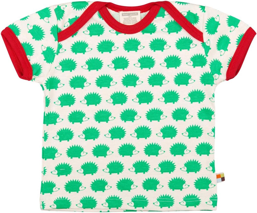 Detalle 2 de loud + proud Unisex Baby T-Shirt 204 – 100% Baumwolle, SHIRT