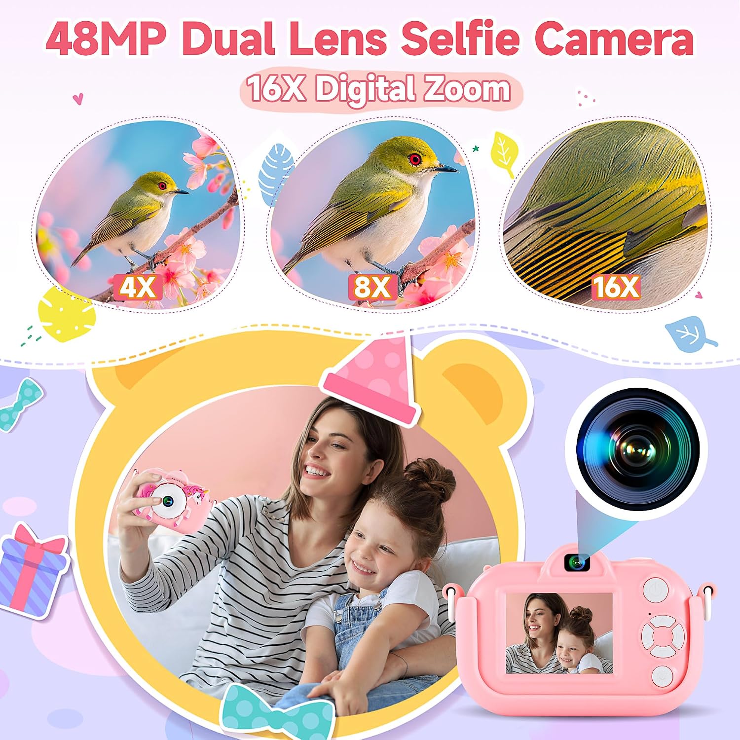 Detalle de Kids Digital Camera with 32GB Card