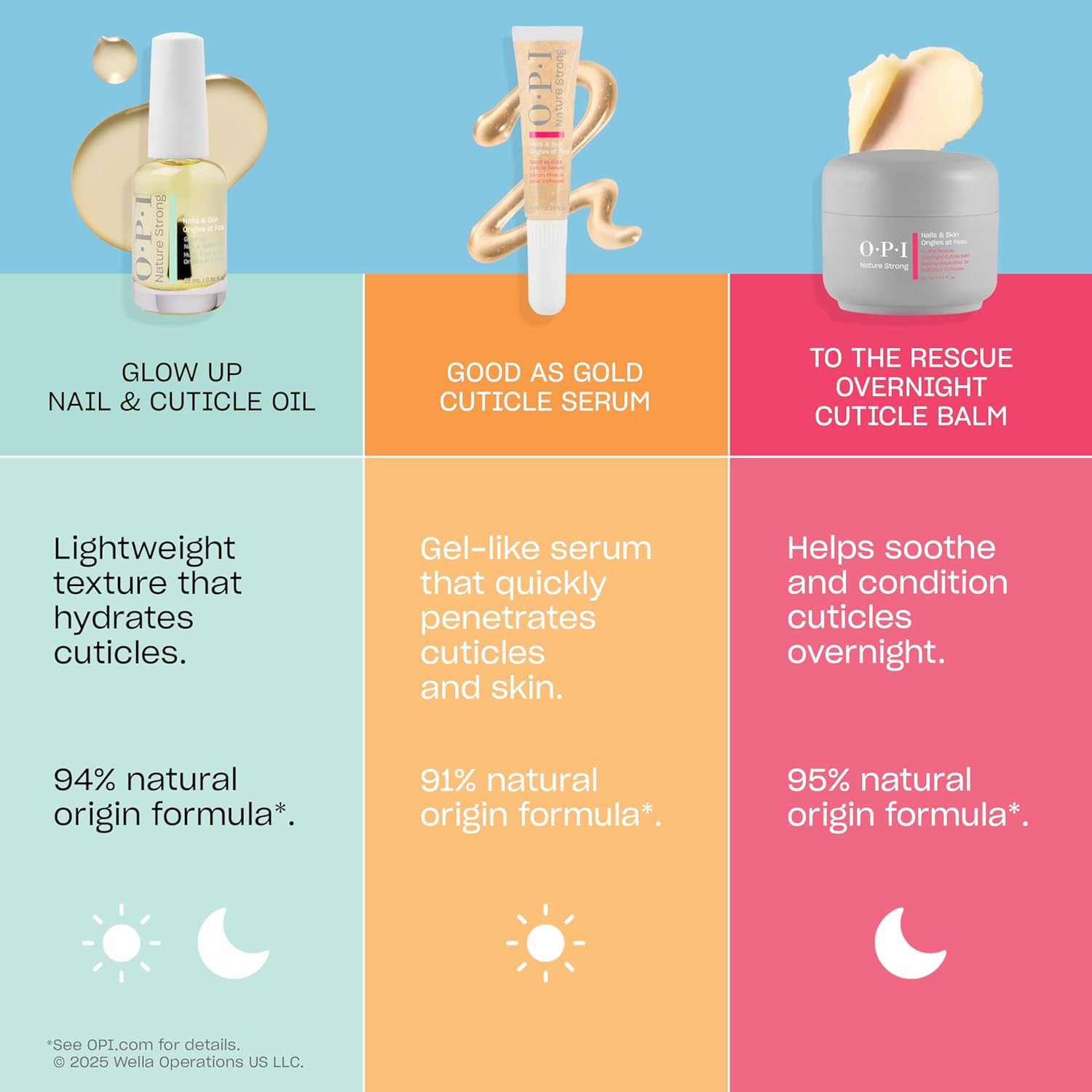 Thumbnail 5 de OPI Nature Strong Skincare Nail & Cuticle Serum Night Balm with Shea Butter
