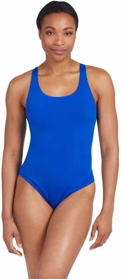 Thumbnail 4 de Zoggs Women's Essential One Piece Swimsuit – ECOLAST+ éco-responsable, résistant au chlore et maintien léger