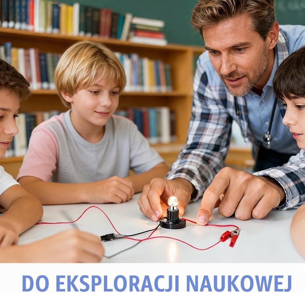 Detalle 2 de AUAUY miniaturowe żarówki E10, 3,5 V, 0,3 A, 3000 K, 12 szt.