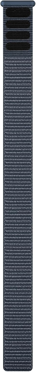 Detalle de Garmin UltraFit Watch Straps (22mm) – Lightweight Nylon, Granite Blue