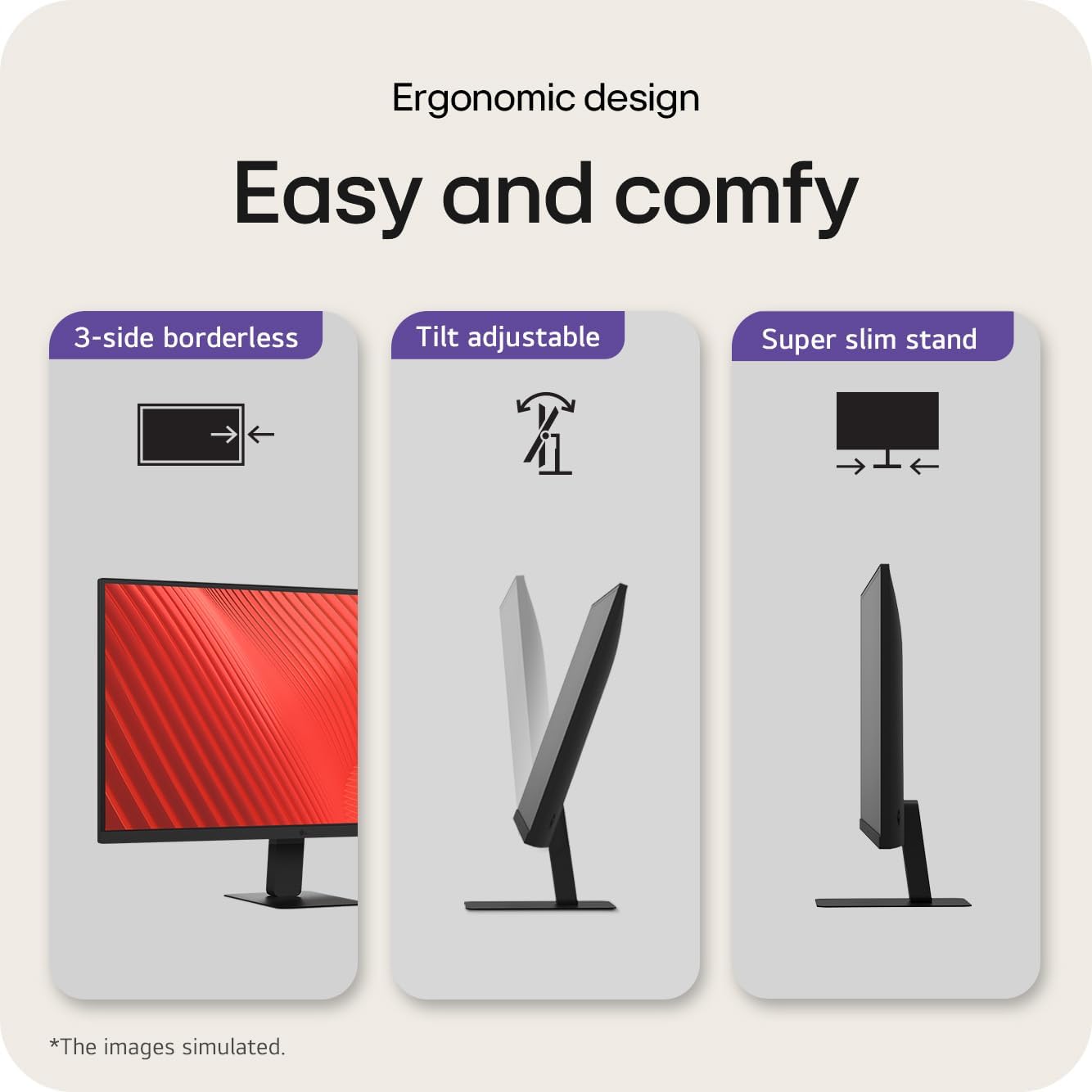Detalle de LG Monitor 27U631A 27-inch QHD IPS with USB-C, 100Hz and Reader Mode