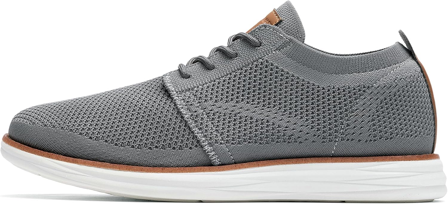 Thumbnail 2 de Bruno Marc Men’s KnitFlex Breeze Mesh Sneakers Oxford Lace-Up Lightweight Walking Shoes