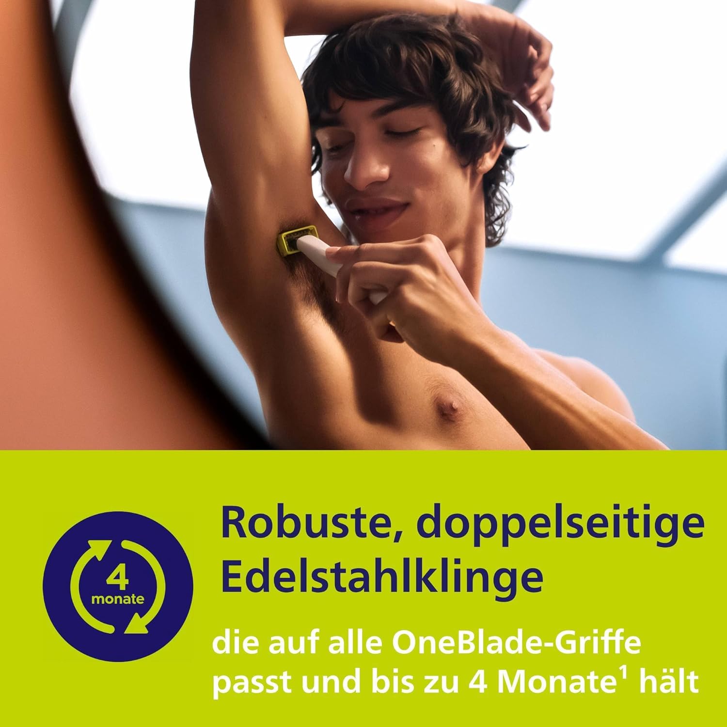 Thumbnail 5 de Philips OneBlade Intimate Intimrasierer 3 mm 🪒
