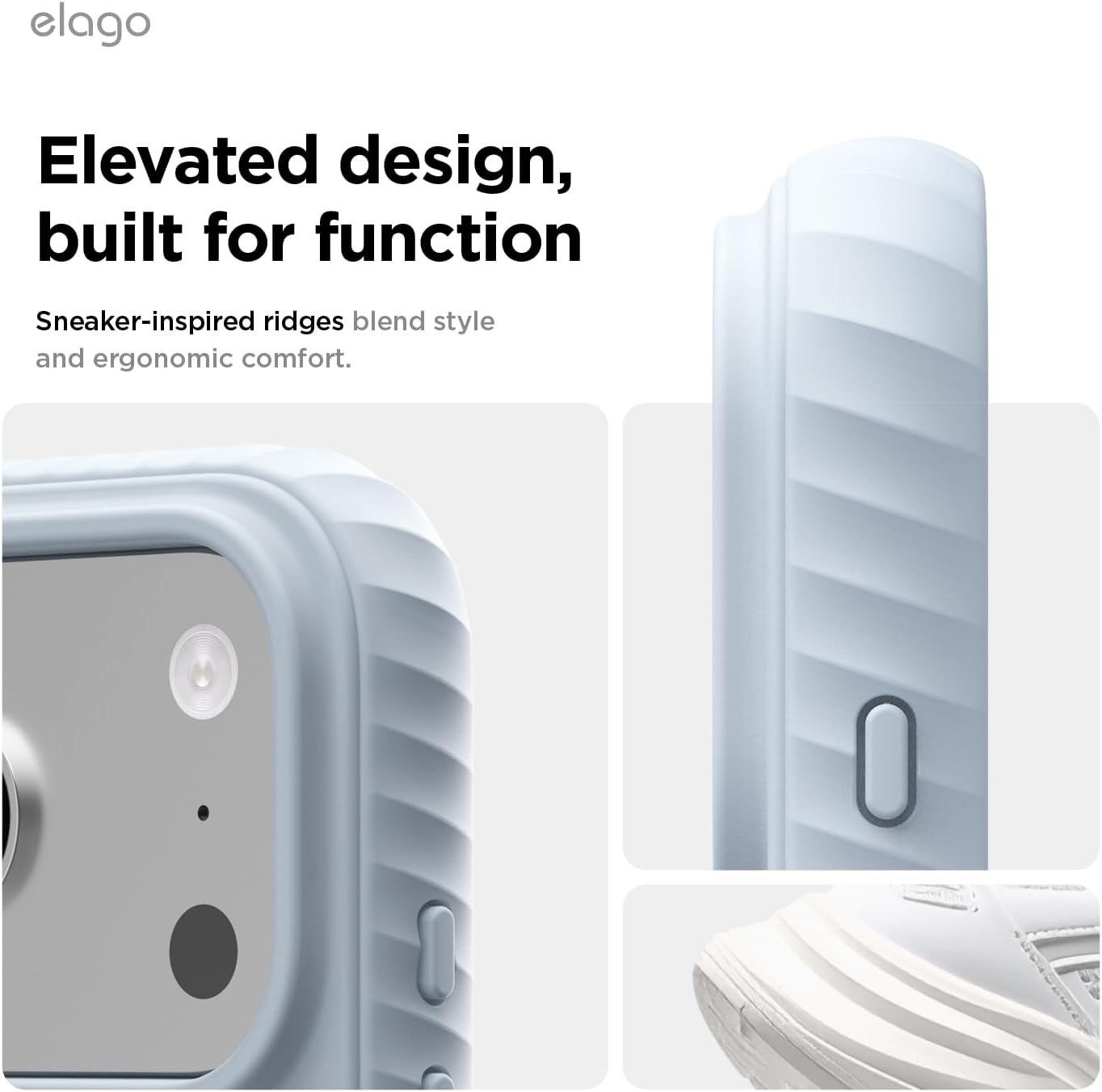 Detalle de elago Magnetic Ridge ES17MSRG69PRO-LBL Case for iPhone 17 Pro Max and 18 Pro Max