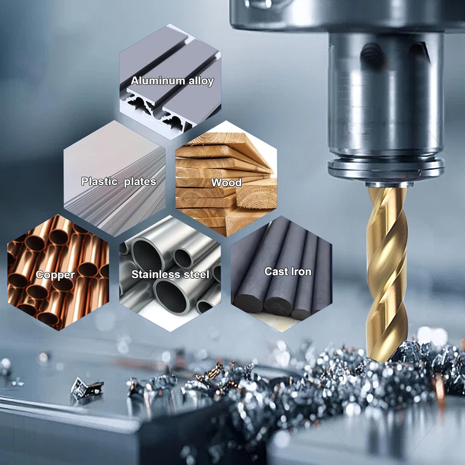 Thumbnail 2 de BeHappy Cobalt Drill Bit Set 3/16″