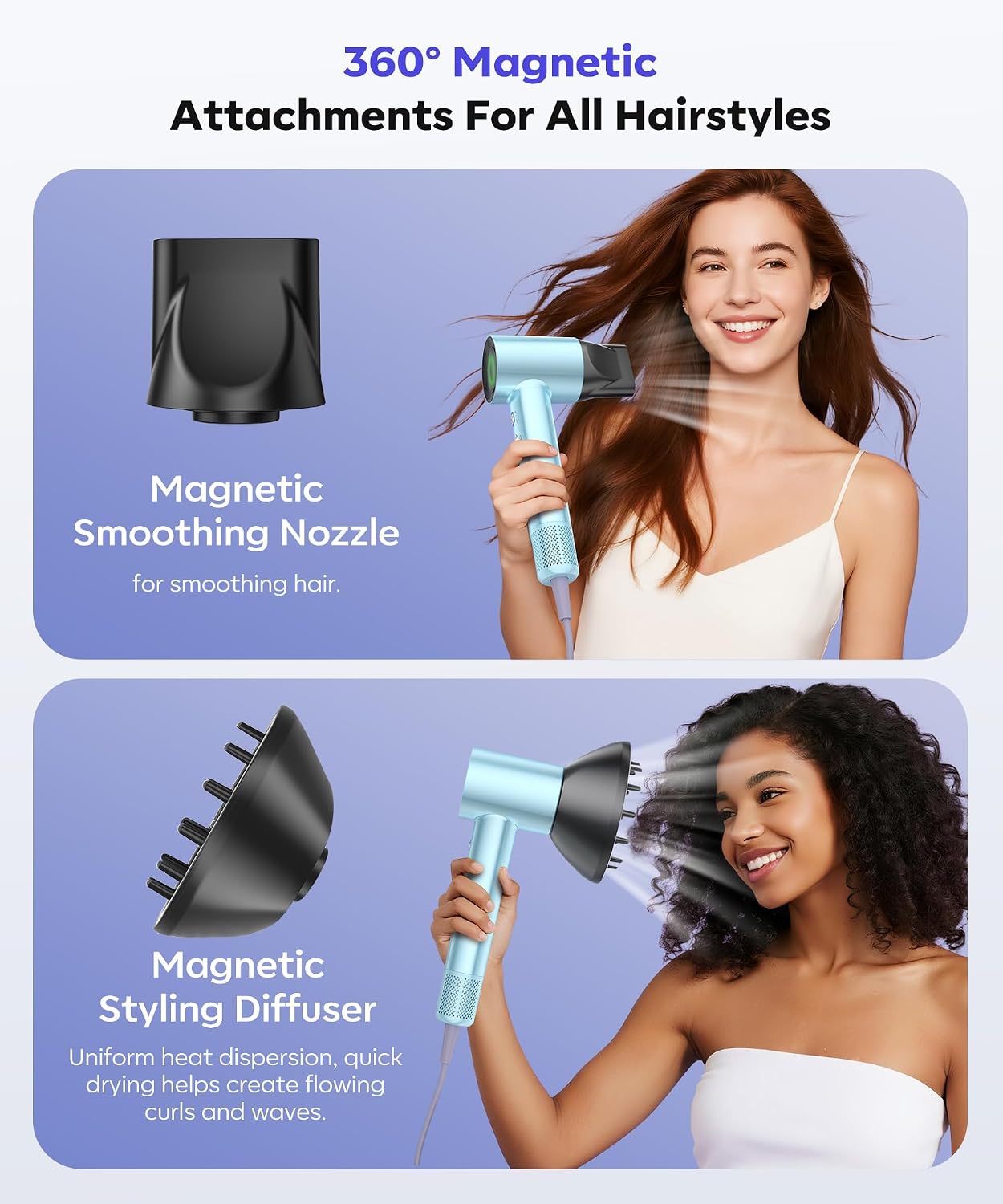 Detalle de Cosy Companions High Speed Ionic Hair Dryer with 150,000 RPM Motor