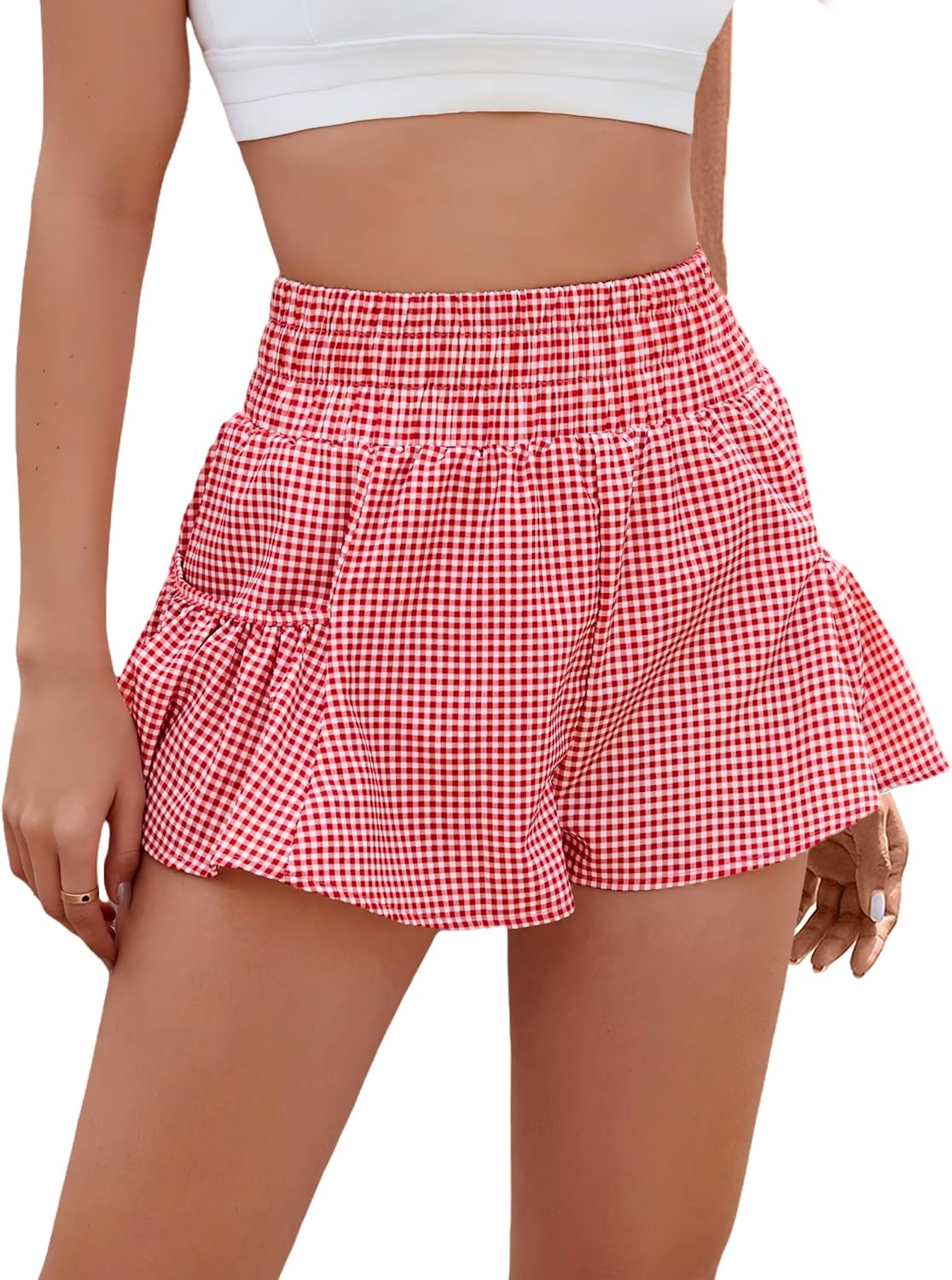 Detalle de BMJL High Waisted Running Shorts 90% Polyester