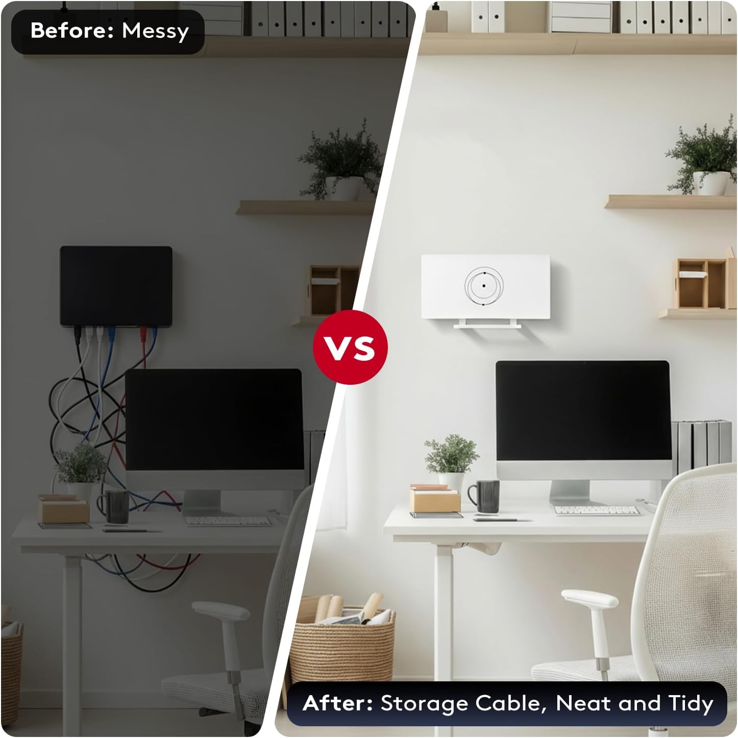 Detalle de Compatible with Starlink All-in-One Mount Kit: Heavy-Duty Outdoor Dish & Indoor Router Mount