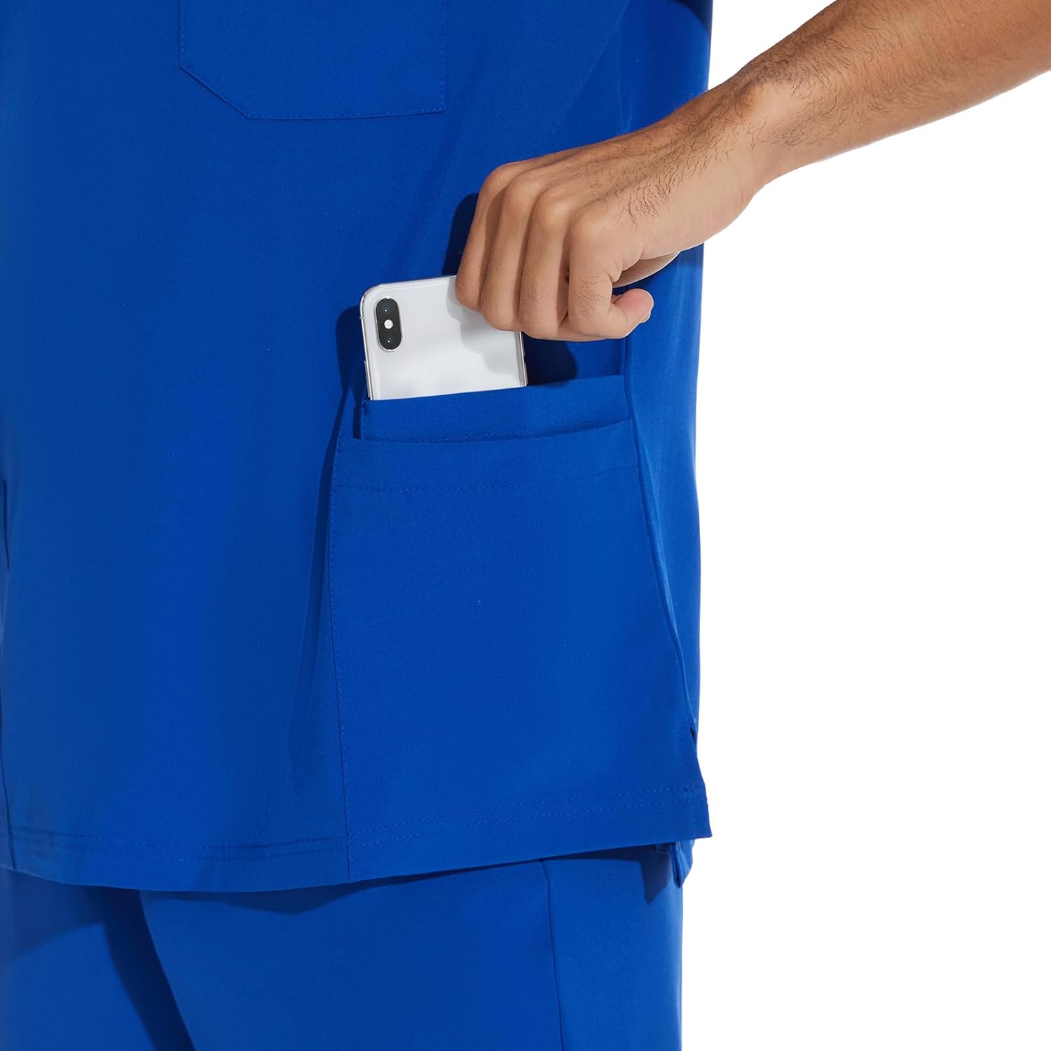 Thumbnail 4 de COZYFIT Men Scrubs Set - Stretch V-Neck Scrub Top & Jogger Pant with 8 Pockets