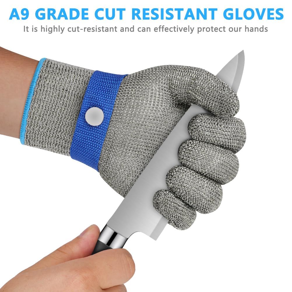 Detalle de flintronic Cut Resistant Gloves Level 9, size L